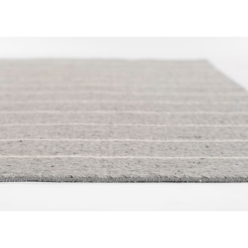 Momeni Twine Wool and Viscose Hand Woven Striped Are Rug
