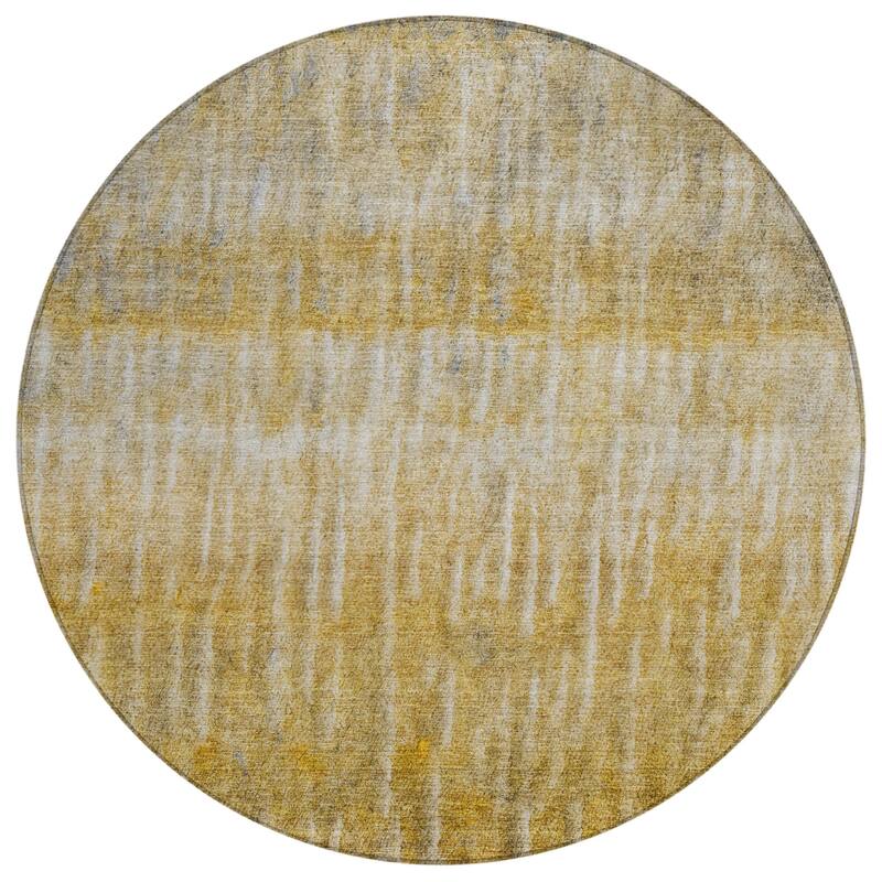 Machine Washable Indoor/ Outdoor Contemporary Ombre Chantille Rug