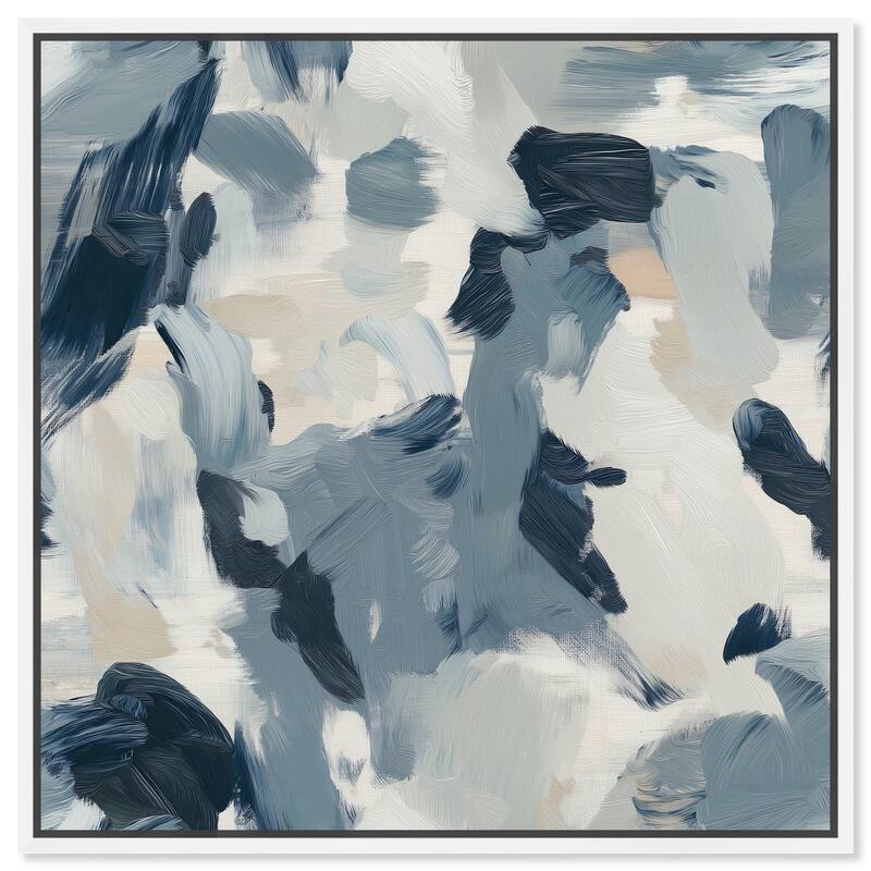 Tempest Canvas by Art Remedy - White - 20" x 20"
