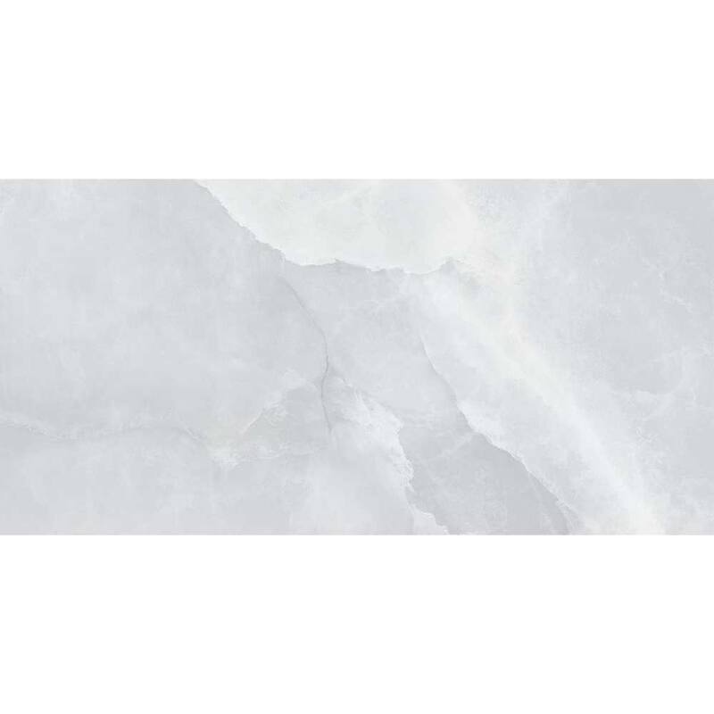 The Tile Life Geo Lust 12x24 Grey Porcelain Floor & Wall Tile - 4 x 4 Sample