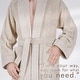 preview thumbnail 5 of 44, American Soft Linen Cotton Turkish Bathrobes Soft Absorbent Men Robes
