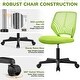 preview thumbnail 6 of 30, Yaheetech Adjustable Armless Office Chair Swivel Computer Study Chair