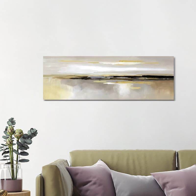 iCanvas "Silver Lining" by Nan Canvas Print - 16x48x1.5