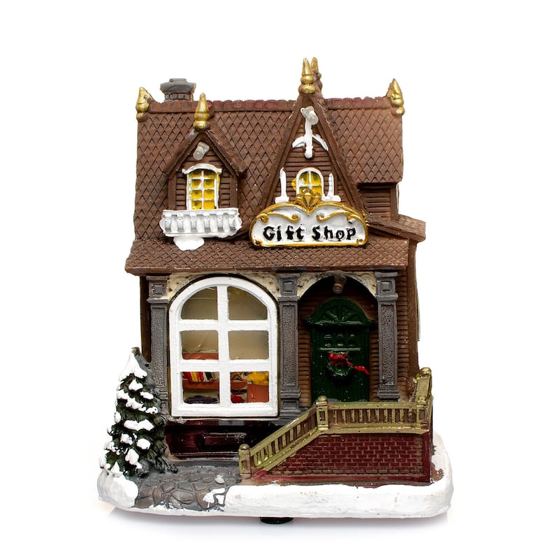 Gifts Shop LED Christmas Decor - 4.5 х 3.3 х 5.3"