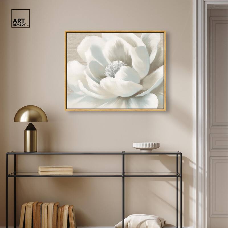Silken Sepal II Canvas by Art Remedy