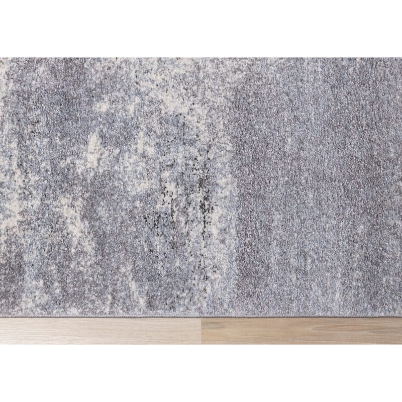 Brookfield Collection - Blue Blend Rug - 6'7" x 9'6"