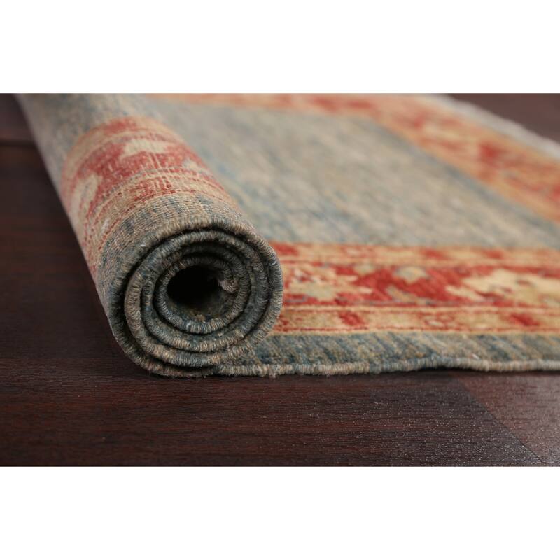 Geometric Gabbeh Kashkoli Oriental Contemporary Wool Area Rug Handmade - 3'2" x 4'8"