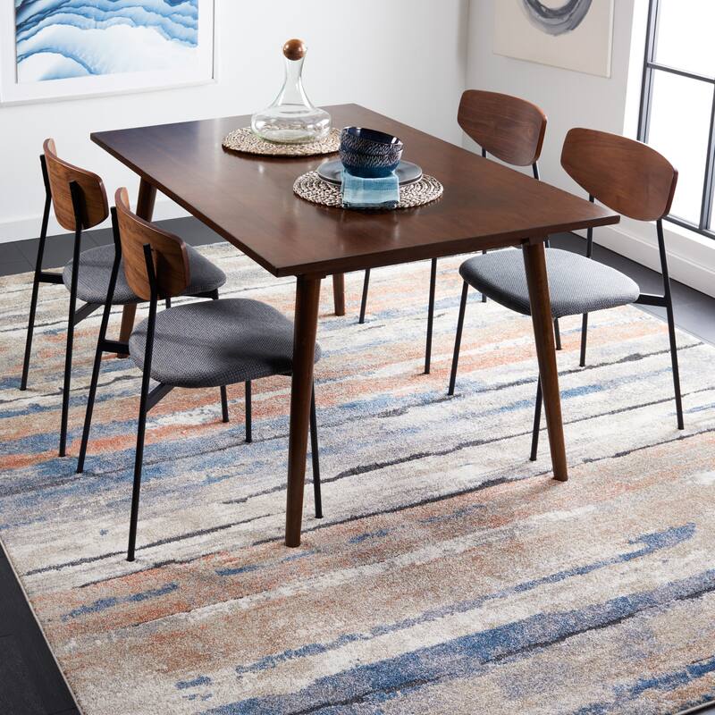 SAFAVIEH Coppertone Thaleia Abstract Distressed Rug