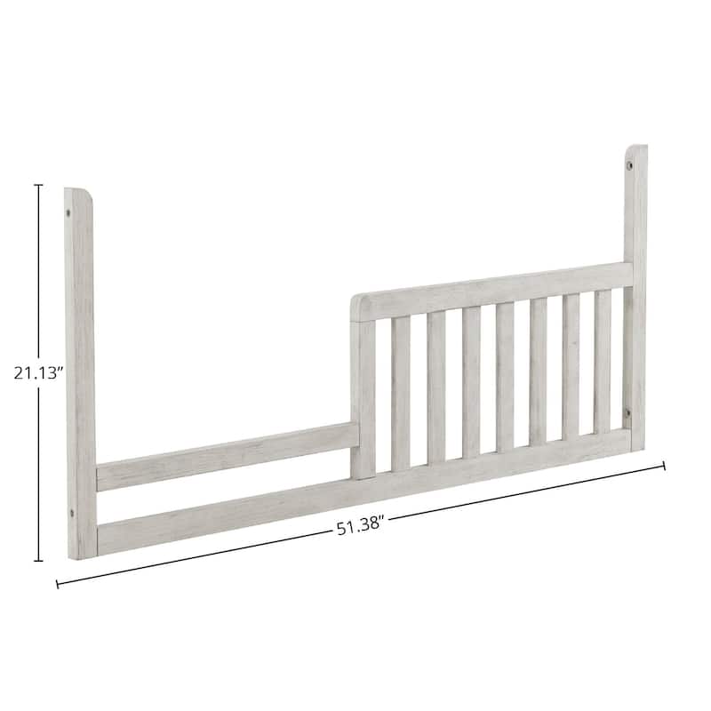 Timber Ridge 51" Wide Toddler guardrail, Weathered Washed Sierra