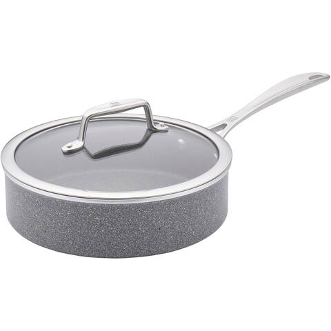 ZWILLING Vitale 3-qt Aluminum Nonstick Saute Pan with Lid - Gray