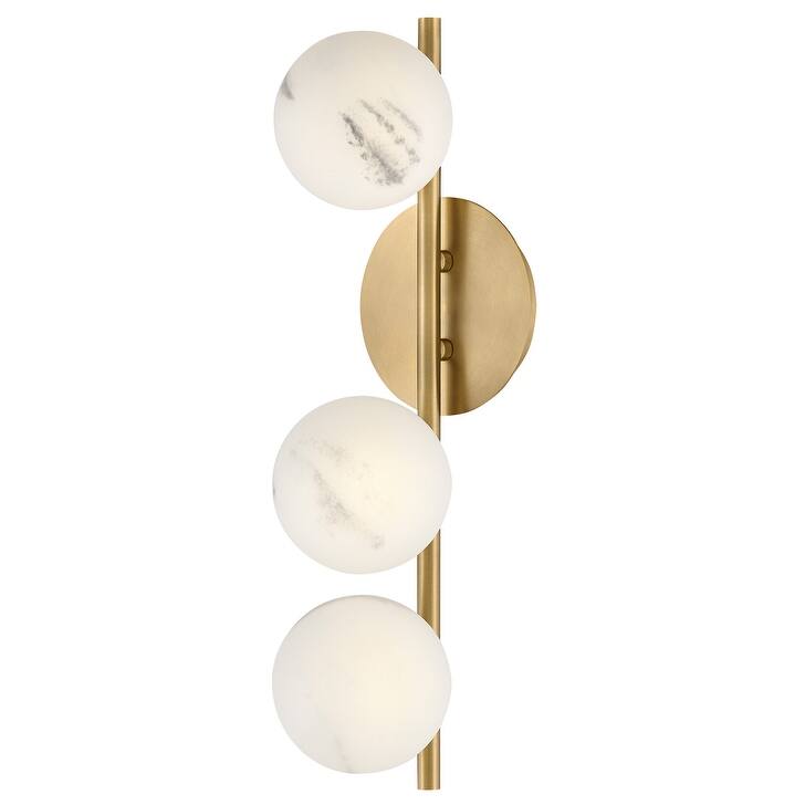 Fredrick Ramond 41900 Selene 3 Light 21" Tall Wall Sconce