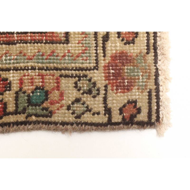 ECARPETGALLERY Hand-knotted Antalya Vintage Copper Wool Rug - 3'0 x 4'6