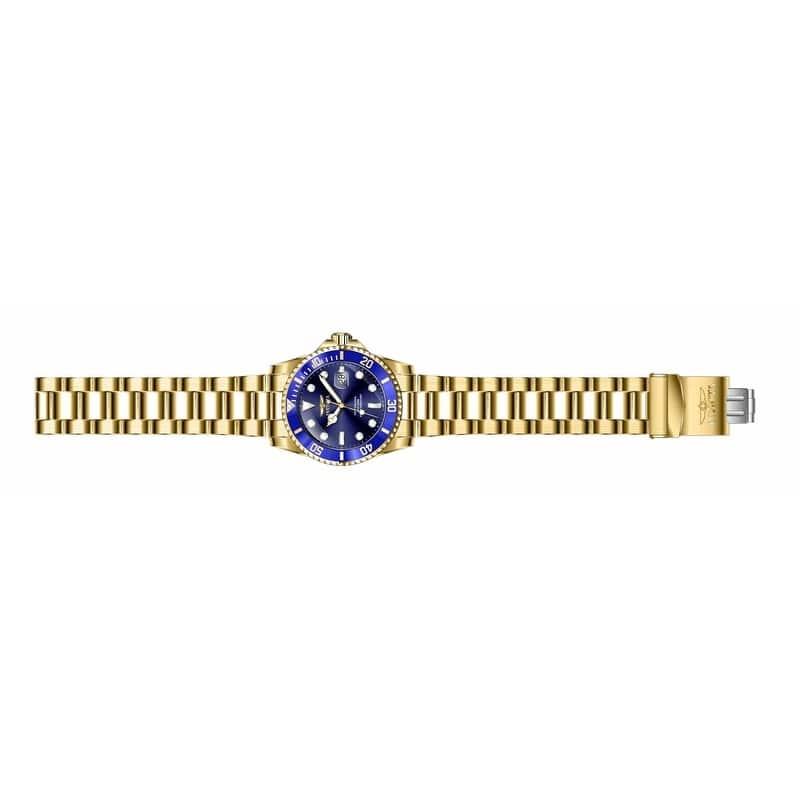 Invicta Men's 33270 Pro Diver Quartz 3 Hand Blue Dial Watch