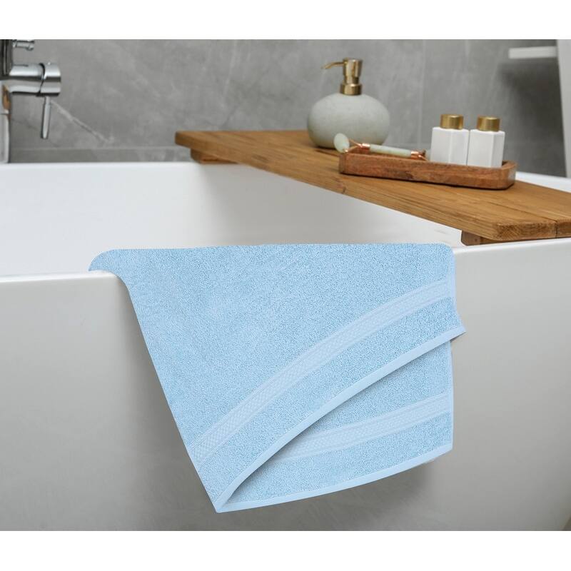 A1HC Bath Towel Set, 500 GSM Duet Technology 100% Ring Spun Cotton, Oeko-Tex Green Certified, Ultra Soft, Quick Dry