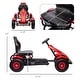 preview thumbnail 7 of 8, Adjustable Pedal Go Kart for Kids, 3-Wheel Pedal Car with Handbrake, Reverse Drive & Shock-Absorbing Rubber Tires, Ages 5-12
