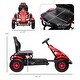 preview thumbnail 7 of 8, Adjustable Pedal Go Kart for Kids with Handbrake, Reverse Drive, and Shock-Absorbing Rubber Wheels, Ages 5-12