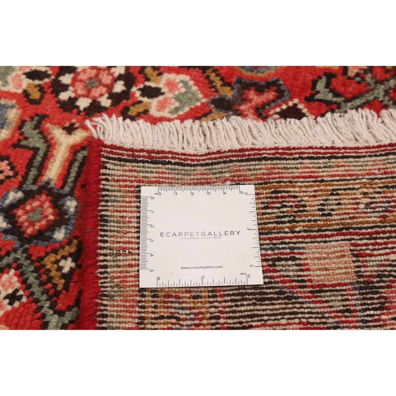 ECARPETGALLERY Hand-knotted Andelz Red Wool Rug - 5'2 x 10'6