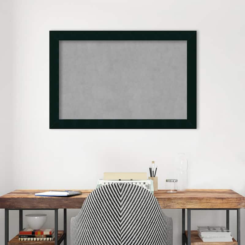 Amanti Art Tribeca Black Framed Magnetic Board
