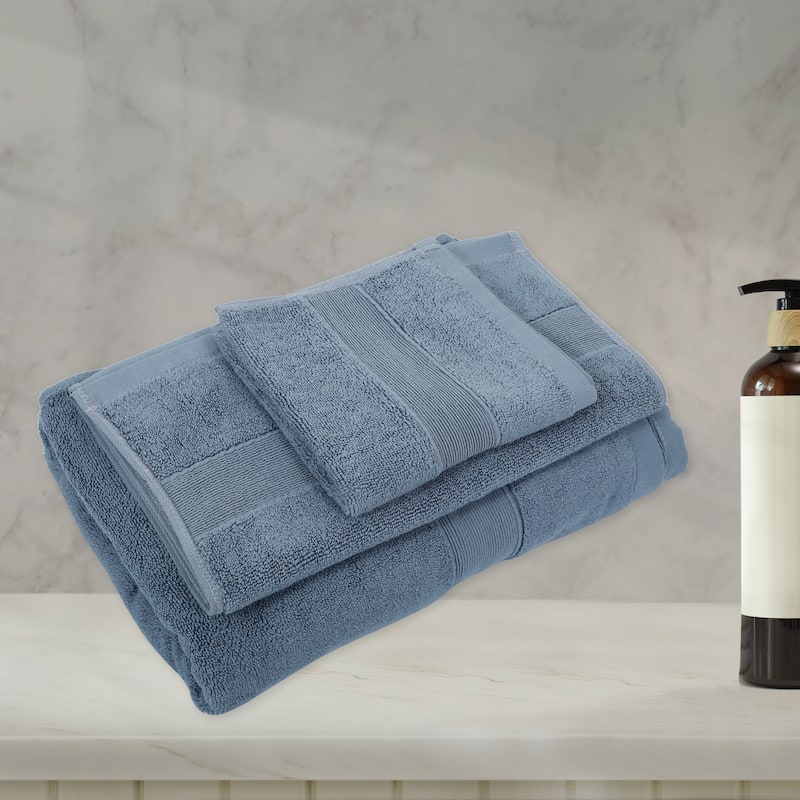 3 Pcs Cotton Bath Towel, Plain Soft Absorbent Cotton Bath Towel, 27.56"x55.12"