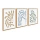 preview thumbnail 5 of 8, Kate and Laurel Sylvie Matisse Inspire Canvas by Creative Bunch Studio 3 Piece 18x24 - Plastic - Natural