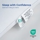 preview thumbnail 19 of 21, 2 Pack Hotel Quality Goose Feather Bed Pillows for Side & Back Sleepers