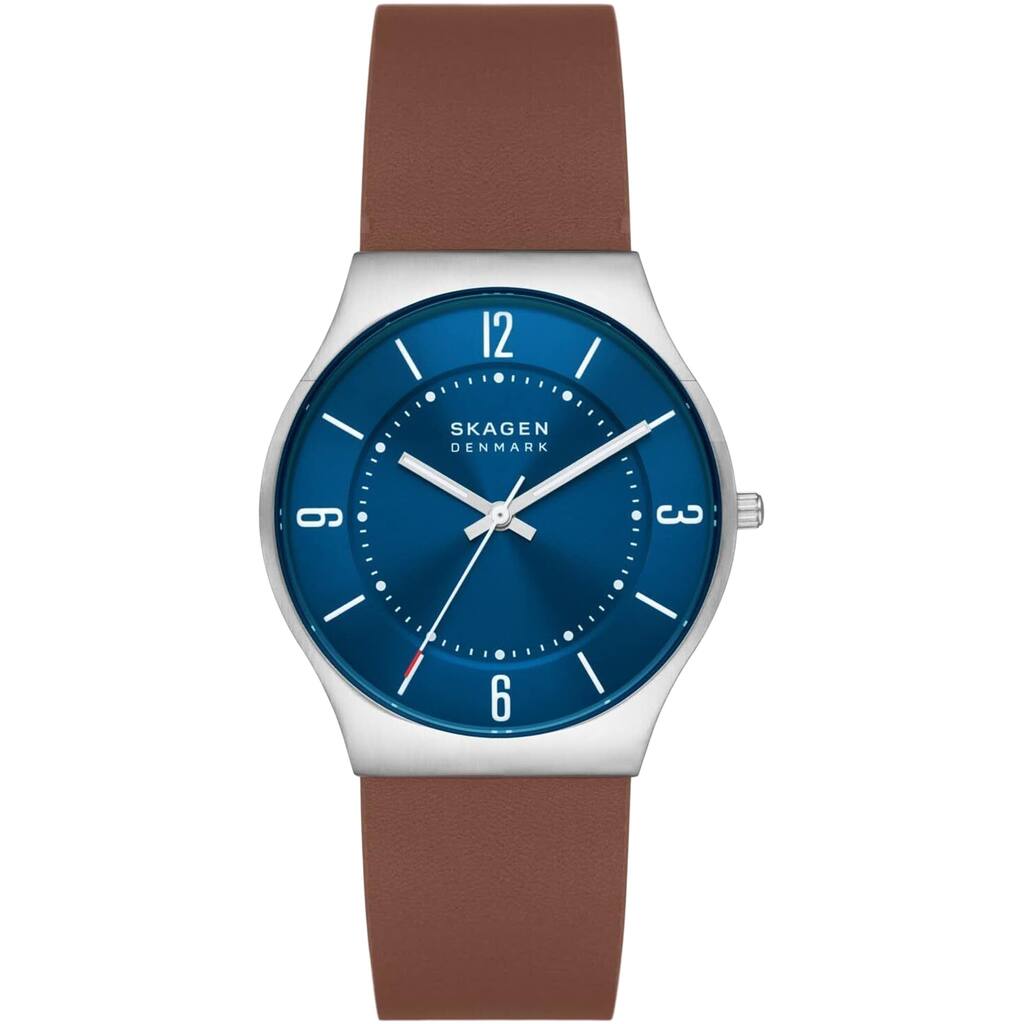 Skagen Men's Espresso Blue Dial Watch - SKW6852 - 6 (36)