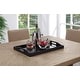 preview thumbnail 12 of 29, Porch & Den Anemone Serving Tray BLACK