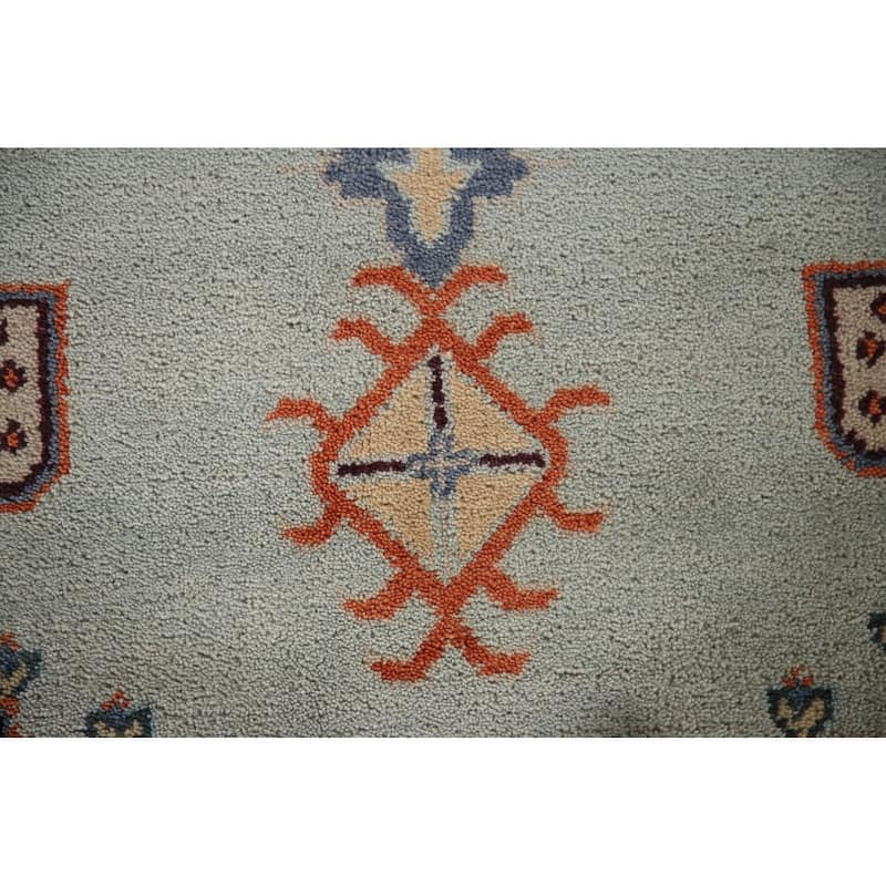 Geometric Viss Large Oriental Rug Hand-Knotted Wool Carpet - 11'6"x 17'9"