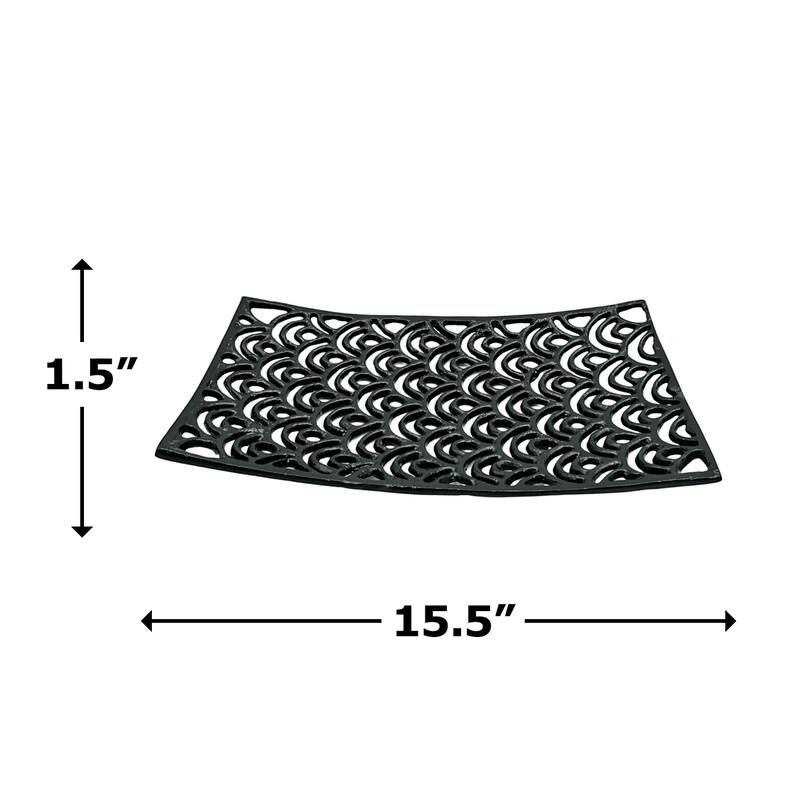 Decorative Handmade Aluminum Squre Planter in Black