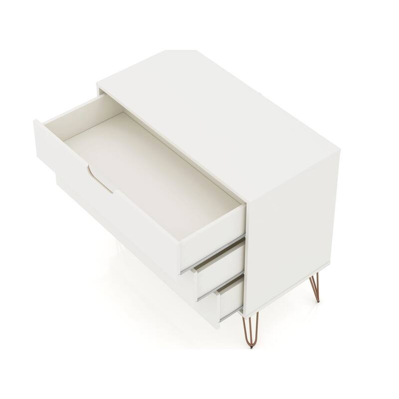 Bandene Mid-century Modern 3-drawer Dresser