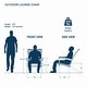 preview thumbnail 7 of 7, Cambridge Casual Dunham Teak Wood Outdoor Adirondack Chairs