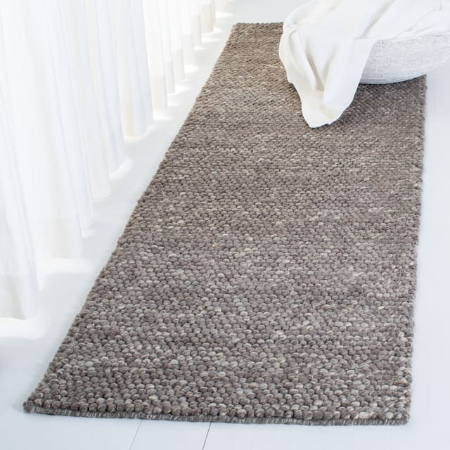 Lauren Ralph Lauren Handmade Carisbrooke Solid Wool Rug - 2'3" x 6' - Chocolate