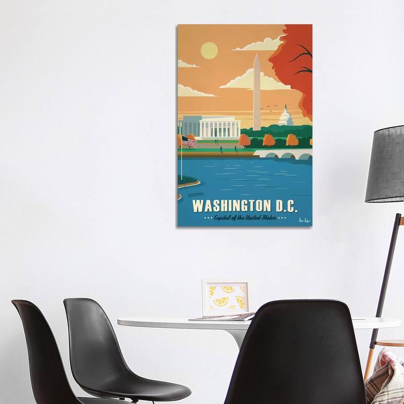 iCanvas "Washington D.C." by IdeaStorm Studios Canvas Print - 40x26x1.5