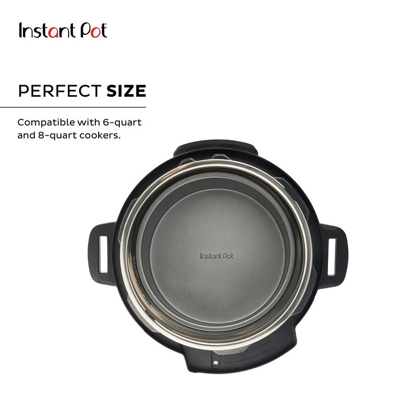 Instant Pot Official Round Gray Cake Pan