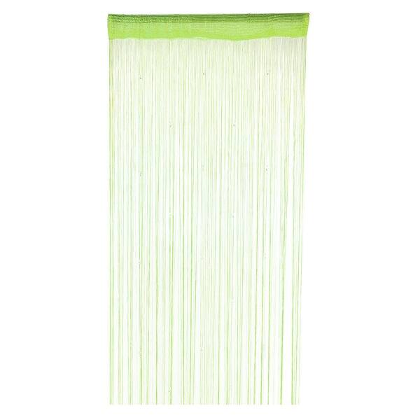 Shop Window Door Polyester Beads Pendant Ornament String Curtain