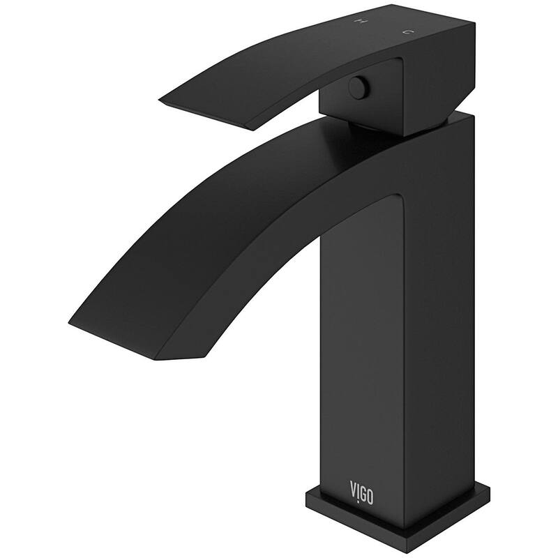 Vigo Satro 1.2 GPM Single Hole Bathroom Faucet