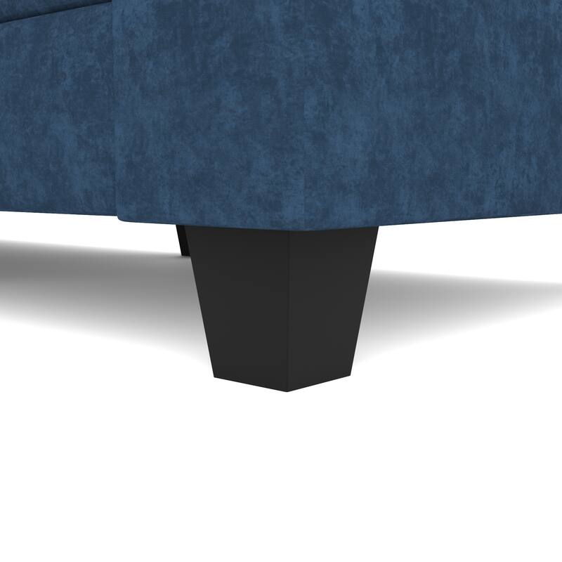 GDFStudio - Chenille L-Shaped 97" 5-Seater Sectional Sofa with Armrest Storage