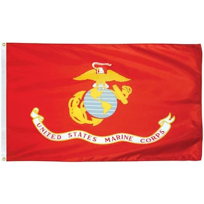 3'x5' U.S. Marine Corps (USMC) Outdoor Nylon Flag