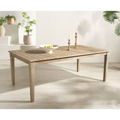 SAFAVIEH Outdoor Living Dominica Dining Table - 81"W x 43"D x 30"H