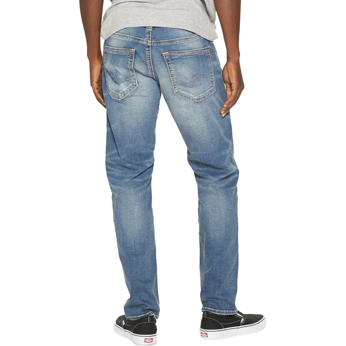 mens silver eddie jeans