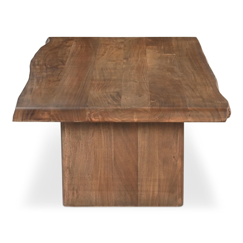 NADAAL STUDIOS Jorah, Wodden Coffee Table, Brown - 55 X 30 X 16