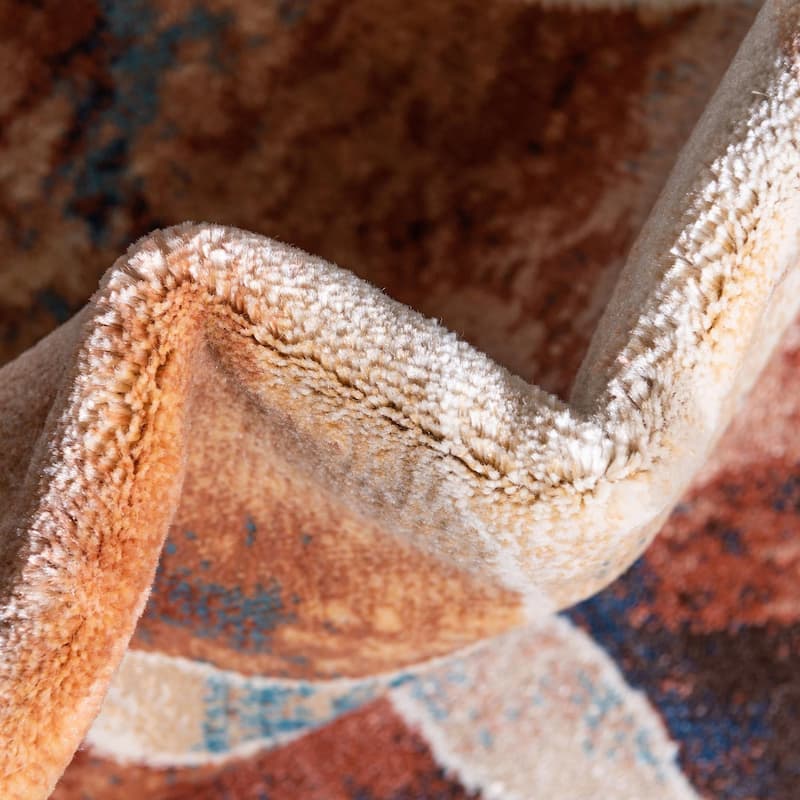 Contemporary Harrogate Collection Area Rug
