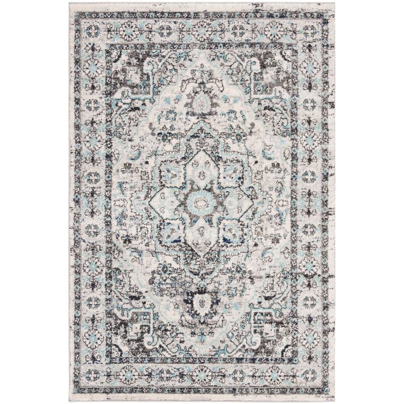 SAFAVIEH Madison Willene Vintage Boho Oriental Medallion Rug