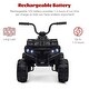 preview thumbnail 18 of 46, 12V Kids Electric ATV Ride-On Car with Audio