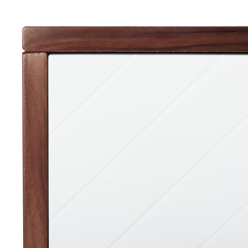 SAFAVIEH Oakley Mid-Century Modern Media 55" TV Stand - 55.1" W x 15.8" L x 29.5" H