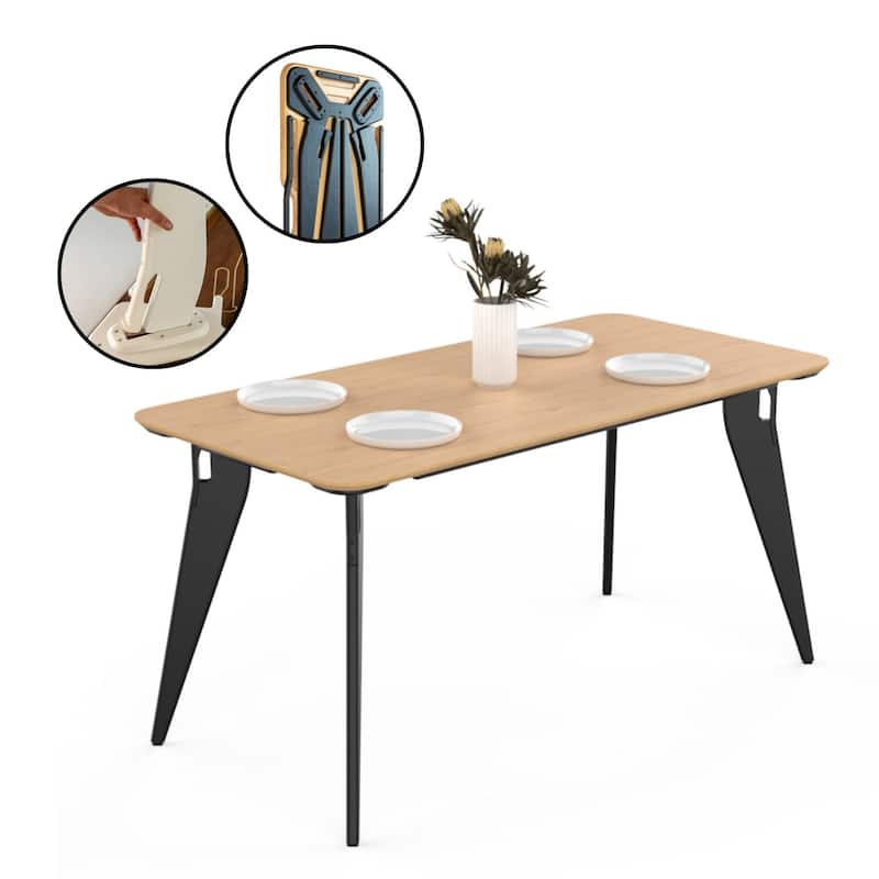 Hoek Dining Table - 59" L x 29" W x 30" H