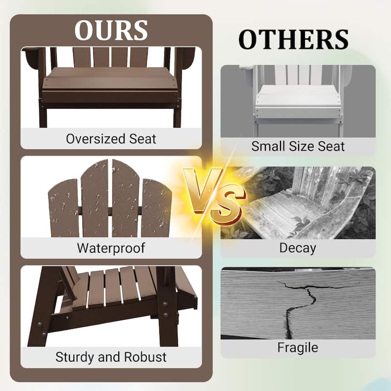 Outdoor Adirondack Chairs Outdoor Chair Plastic Lawn Chairs for Outdoor Use Set of 2