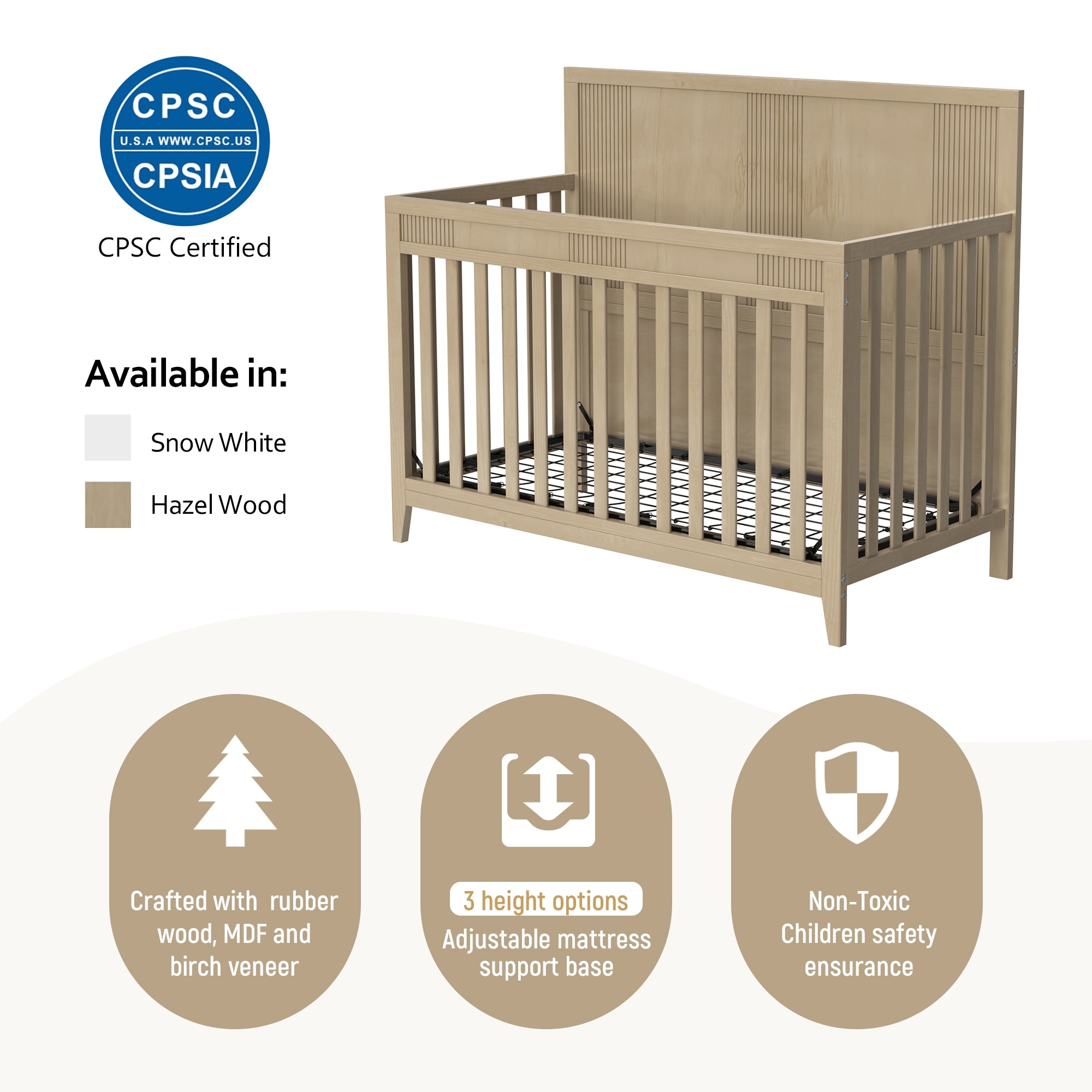 Cpsc 2025 certified cribs