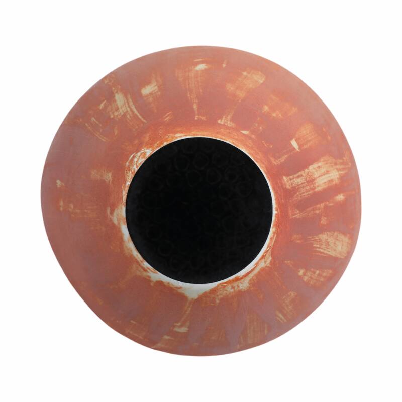 Porcelain Jenison Elegant Decorative Vase - Red