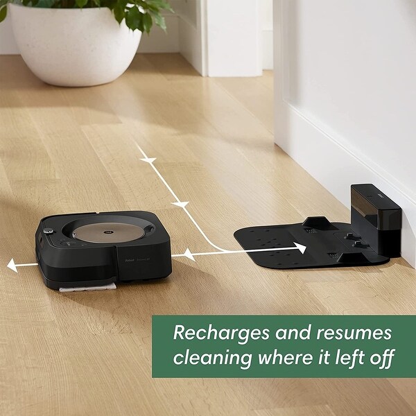 iRobot Braava jet m6 (6012) Ultimate Robot Mop (Black) - Bed Bath